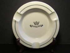 vintage 5 star PICCADILLY HOTEL London ashtray Dunn Bennett & Co Ironstone dish