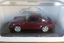 Porsche 911 Carrera 4 (964) 30th Anniversary Amethyst Metallic Spark 1:43 