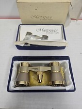 Vintage Opera Glasses brass w/ original case