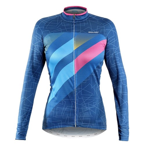 Camiseta deportiva de ciclismo profesional MTB para mujer Ciclismo de secado rápido manga larga - Imagen 3 de 14