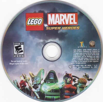 LEGO Marvel Super Heroes (PC, 2013) *DISC ONLY*