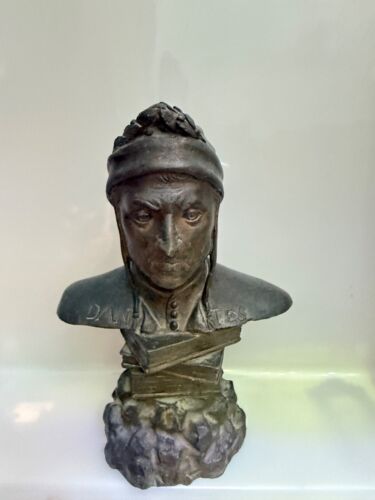 scultura in bronzo “ Dante Alighieri”
