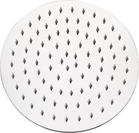 Regendusche Duschkopf 10 Zoll Edelstahl Aisi304 Rund Anti-Kalk
