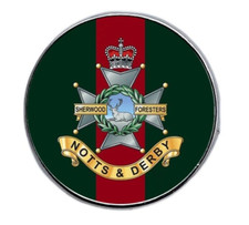 The Sherwood Foresters (Nottinghamshire and Derbyshire Regiment) Lapel Pin Badge