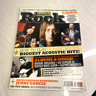 ACOUSTIC ROCK Magazine - August 2009 Play Classic Rock's Biggest Acoustic Hits!