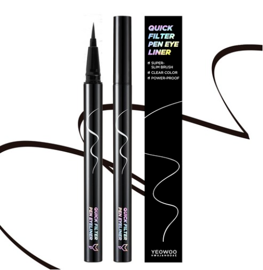 Yeowoo Hwajangdae Waterproof Quick Filter Pen Eyeliner 0.5g P1