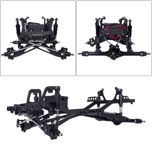 Kit de suspensión doble I-Beam 2x2 pre-corredor para camión desert SCX10 RC Crawler SCX10 - Imagen 13 de 19