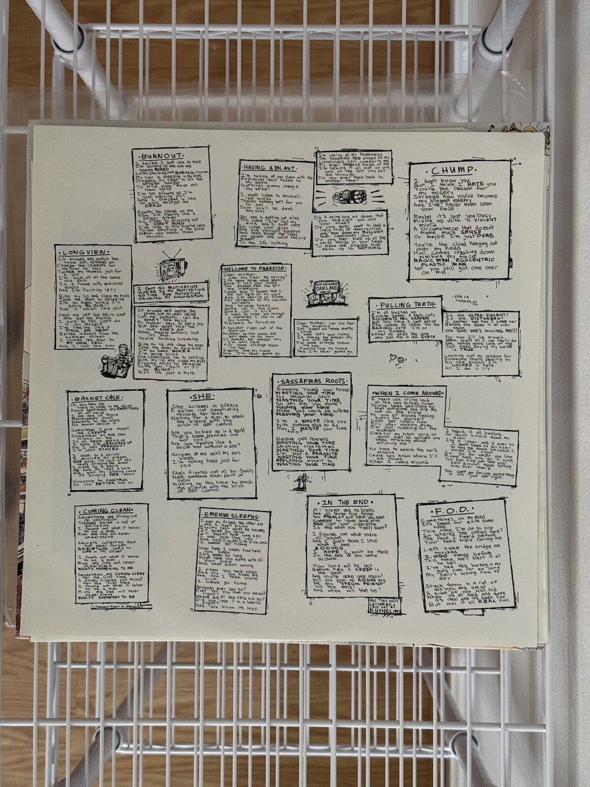 Green Day Dookie (Pink Vinyl Record, pressed Jan1994) [NM] 93624552918 eBay