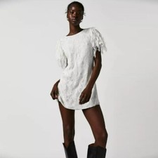New Free People Songbird Mini Dress Size Small MSRP: $248