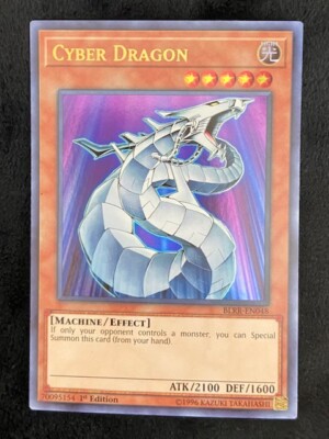 Cyber Dragon - BLRR-EN048 - Ultra Rara - 1st Edition - Carta Yu-Gi-Oh! TCG Singola
