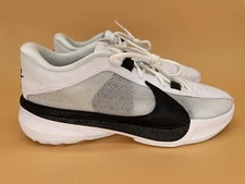 Sz 11.5 Men / 13 Women’s Nike Zoom Freak 5 White/Black Basketball Shoes NEW