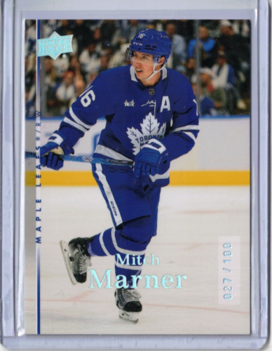 🔥 MITCH MARNER 22/23 Upper Deck Retro 07/08 Exclusives Card #T-63 SP #/100 🔥 - Picture 1 of 2