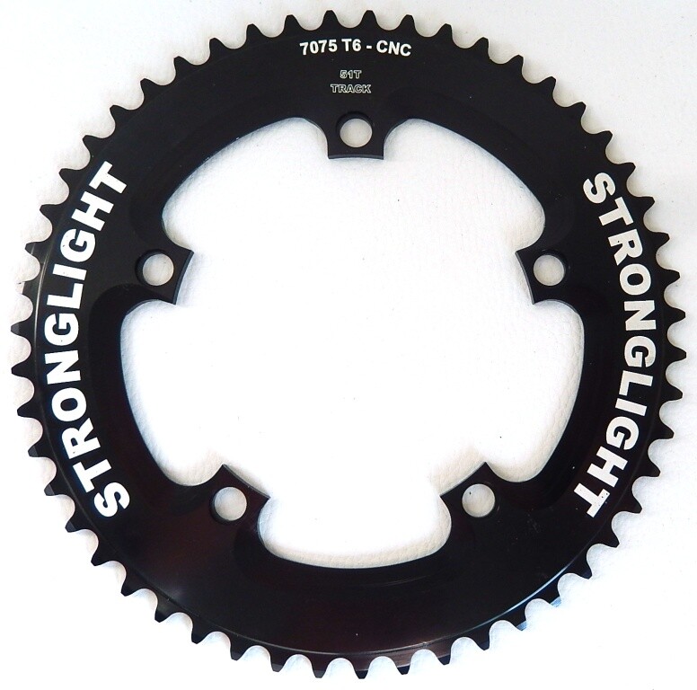 Achetez des Stronglight Plateau Zircal 7075 T6 52 Dent Noir chez HBS