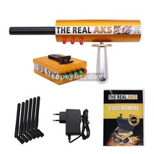 The Real AKS Long Range Metal Detector Finder 6 Antennas for Gold Silver Yellow
