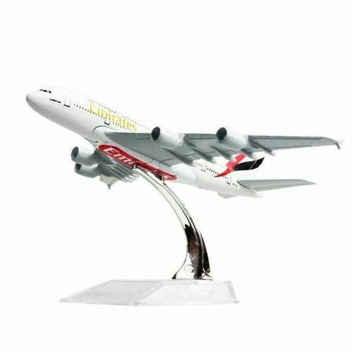 Emirates Airbus Airlines Die Cast Metal Desk Aircraft Plane Model 16CM Brand New - Picture 9 of 10