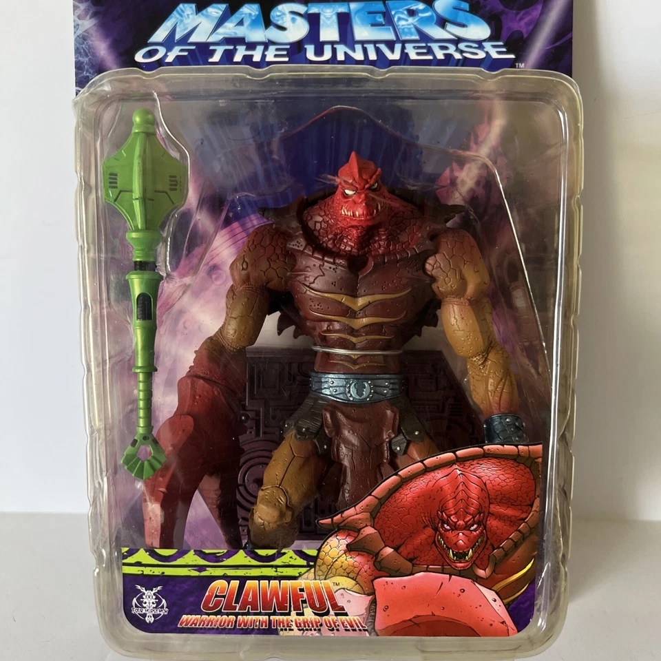 Экшн-фигурка NECA Masters Of The Universe Clawful новая запечатанная 2005 - Изображение 3 из 4