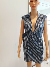 Urban Outfitters Wrap Dress, Blue, XS