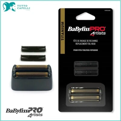 BABYLISS PRO Babyliss 4Artist Testina Di Ricambio Gunsteel Black FXRF2GSE FOIL FX02