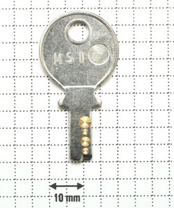 Schlüssel für Eaton/Moeller RMQ-Titan Ersatzschlüssel M22-ES-MS1 M22-ES-MS2