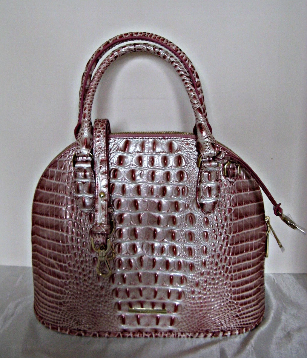 Brahmin Handbag - Georgina Satchel - Pink Icing Melbourne