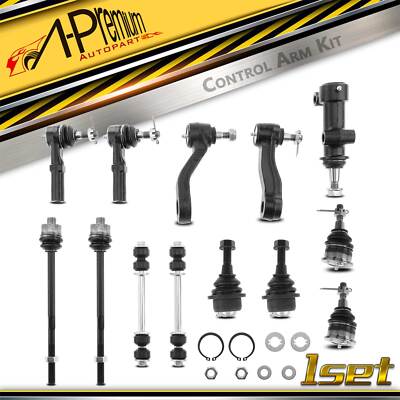 A-Premium 13xFront Idler & Pitman Arm Sway Bar Link Tie Rod for Chevy GMC Hummer