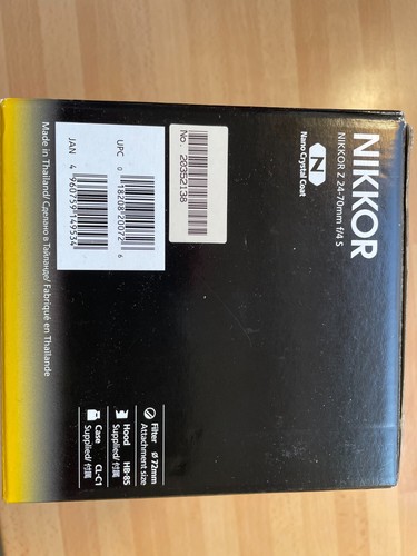 Nikon Nikkor Z 24-70mm #f4 S - Neuwertig - Bild 2 von 11