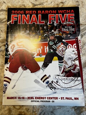2006 Red Baron WCHA Final Five Program