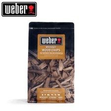 Weber Whisky Wood Chips - 0.7KG Bag Smoker Wood BBQ - 2024