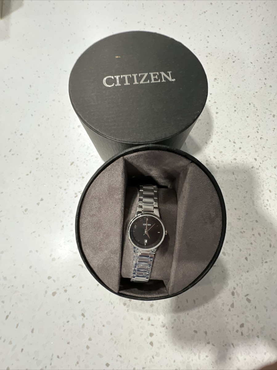CITIZEN 置時計 ハンドル付き Zenshin Chrono Salmon Dial Super Titanium Bracelet CA4610-85Z