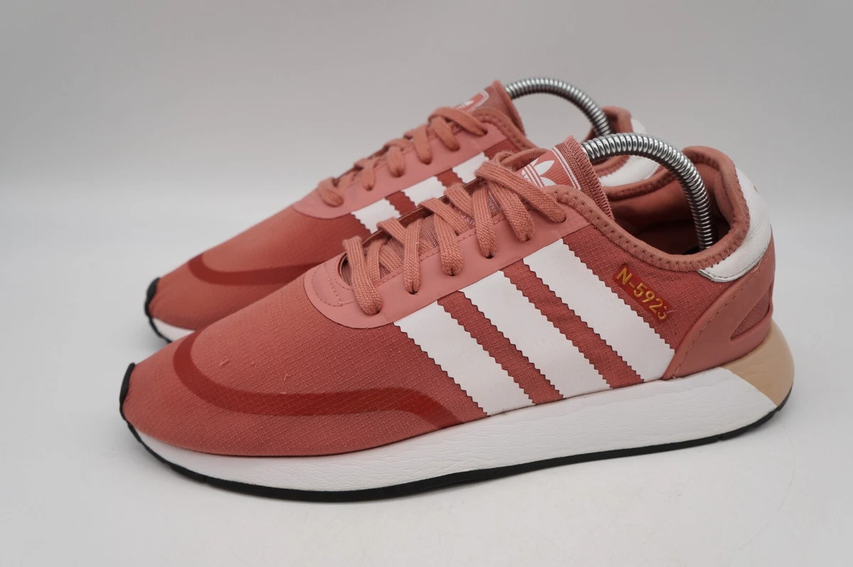 Capilares Caso Wardian Pino Adidas Originals N-5923 Sneakers Shoes AQ0267 Ash Pink White Womens Size 10  | eBay