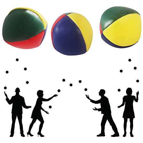 6 Pack Soft Juggling Balls for Beginners Juggle Balls Bulk Set for