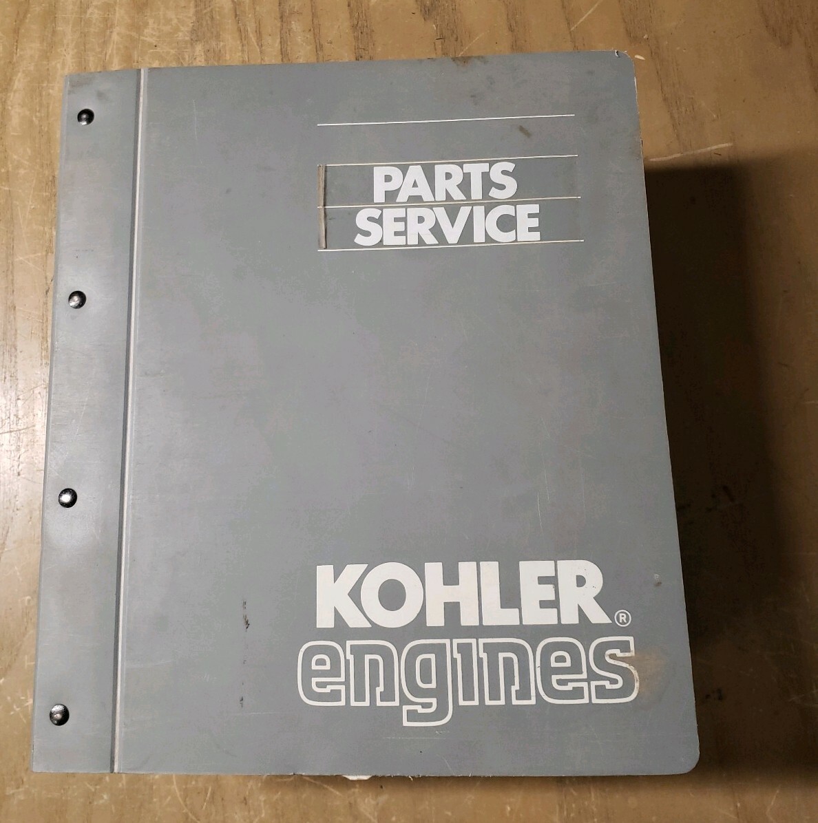 Kohler Engines DEALER PARTS Service Manual Book Huge Master Manual 1J