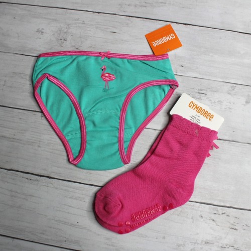 Gymboree Girl's Panties Socks Lot Size 2T 3T Toddler - 第 7/8 張圖片