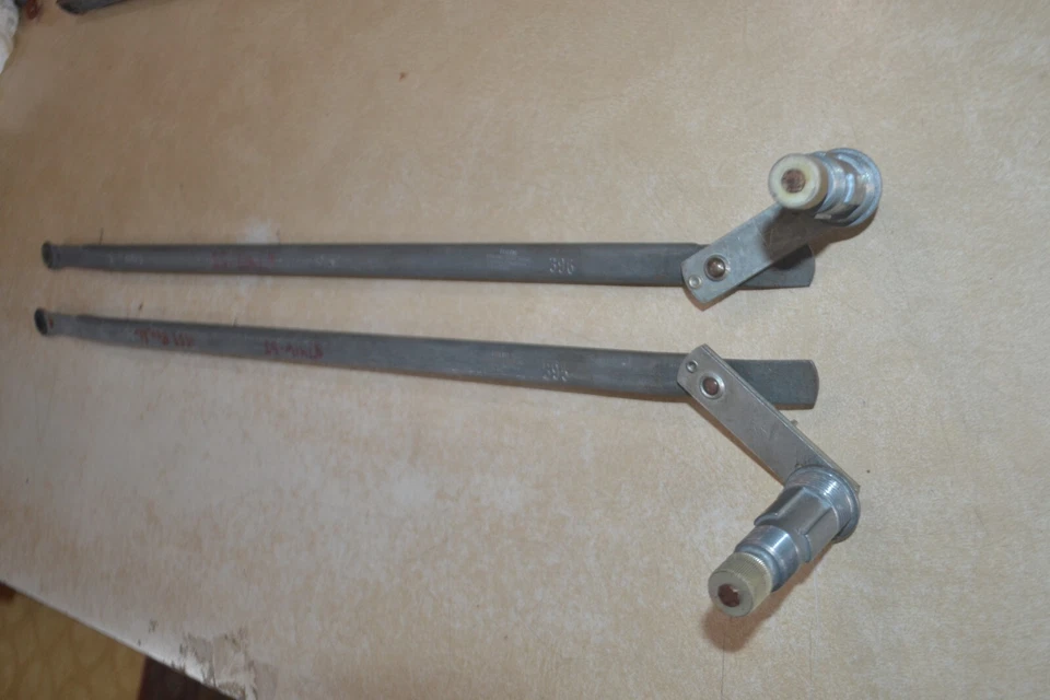 1959 Rambler Rebel Ambassador Nash OE Wiper Pivots NOS Trico Matched Pair - Image 2 of 4