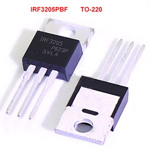 AUKENIEN 10Pcs IRF3205 IR MOSFET N-Channel 55V//110A TO-220 Power MOSFET Transistor