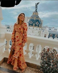 crepe wrap dress h&m