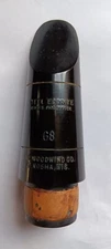 Woodwind Co. Vintage Steel Ebonite Clarinet Mouthpiece G8. Very Good Condition.