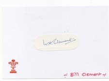 BILL CLEMENT Pre WW2 Wales and British Lions (1938 to SA)