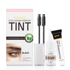 2-In-1 Eyelash & Eyebrow Kit Professional Lash & Brow Color Kit, Lasts for weeks