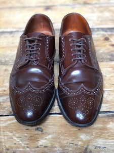 vintage oxblood brogues