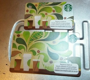 Mexico Starbucks Card Mini Normal Coffee White Bronw Purpose Only Collection Ebay