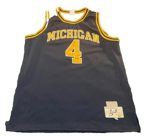 Vintage Nike Michigan Robert Tractor Traylor #54 Basketball Jersey