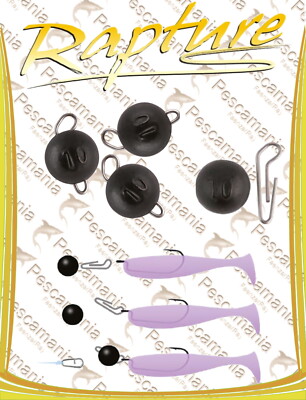 Kopf Verbleit Rapture Flexy Bottom Jigrute Softbaits Egi 3-21gr