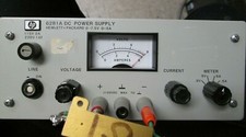 Adjustable Lab Power Supply 7.5V 5A Constant Current Mode HP 6281A TESTED OK!