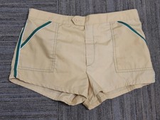 VTG 70s Jantzen Shorts Lined Mens 36 Yellow Swimming Tennis Sports USA READ