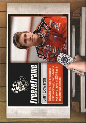 2009 Press Pass Freeze Frame #FF16 Carl Edwards Card
