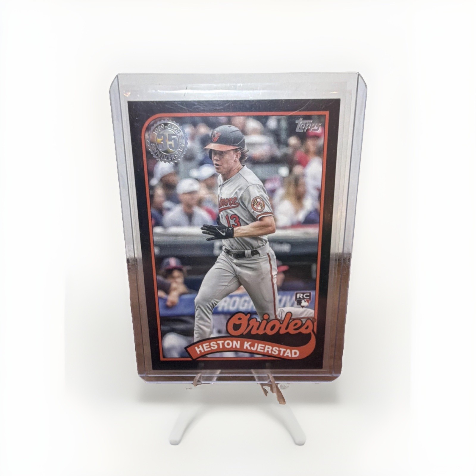 Topps 2024 1989 Insert Heston Kjerstad #89B2-18 Black /299 Rookie Orioles