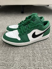 Air Jordan 1 Low Pine Green S 10.5 Men's NO BOX
