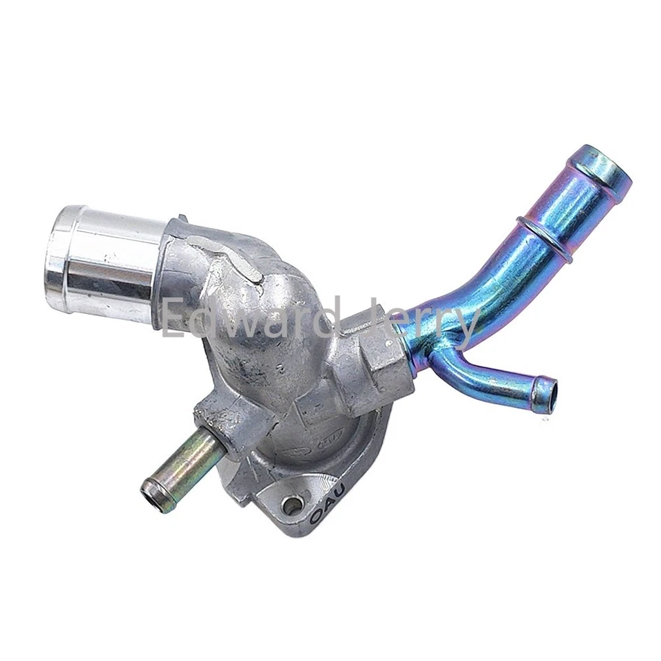 NEW Water Outlet w/ Sensor for Hyundai Elantra i20 i30 KIA 1.6L Turbo 256002B740 - Image 3 of 4