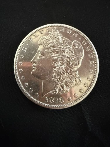 🔥 1878-CC Morgan Silver Dollar - Proof Like – Scarce VAM 4 - MS Strike- Read Ad